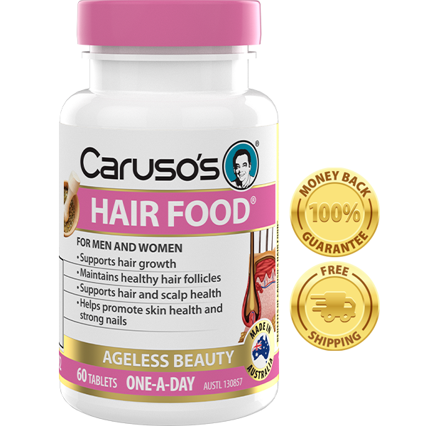 Hair Food Tablets Hair Skin Nails Health Caruso s Natural Health