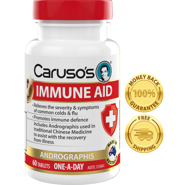 Immune Aid Supplement Cold Flu Caruso s Natural Health