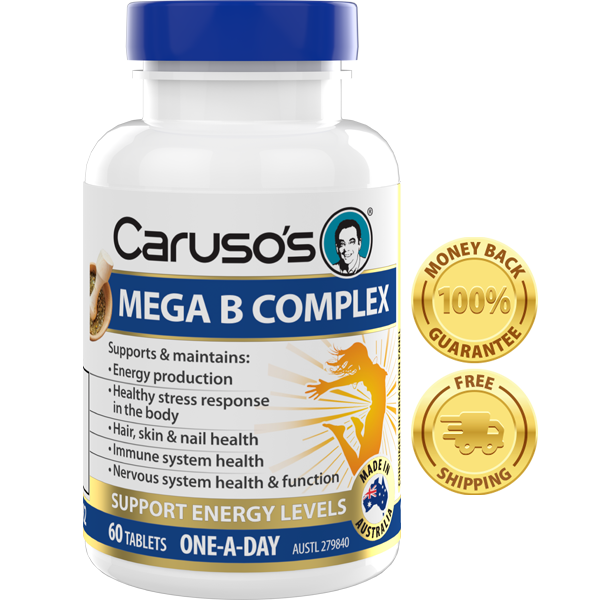 Vitamin Mega B Complex Australia – Caruso's Natural Health