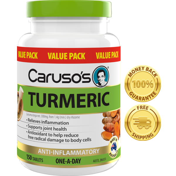 Turmeric Tablets For Joint Pain Relief Caruso s Natural Health