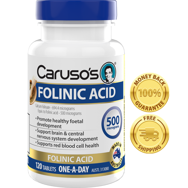 Folinic Acid Supports foetal Development Caruso s Natural Health