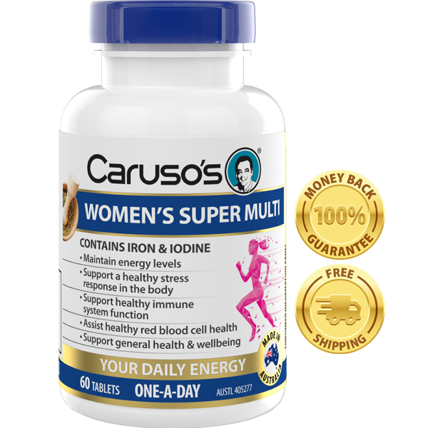 Women s Super Multivitamin Supplement Caruso s Natural Health