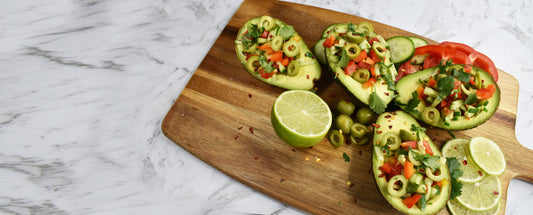 Avocado Cups with Mexican Salad Recipe