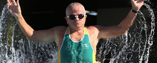 Caruso's Keeps Me Going!-78 year old Triathlete Alf Lakin.