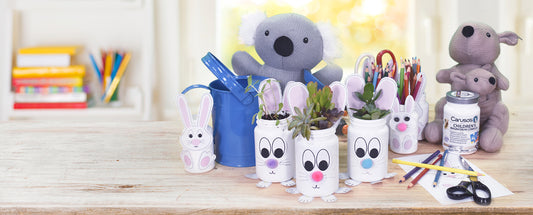 Sustainable Bunny Planters  