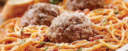 Sugar Detox Recipe: Homemade Beef Meatballs with Whole Meal Pasta