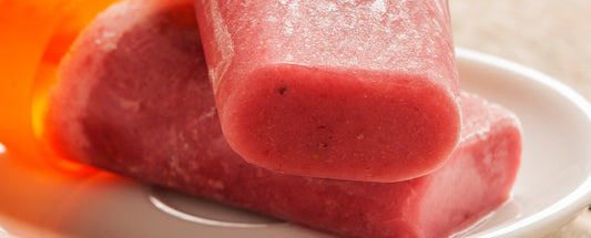 Sugar Detox Recipe: Strawberry and Lemon Ice Blocks