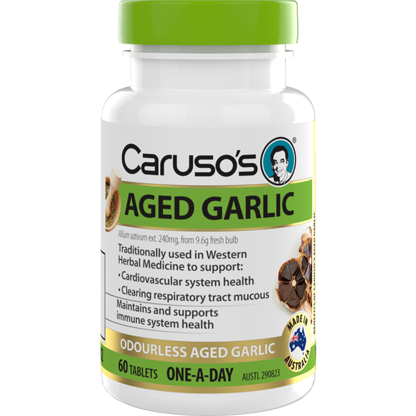 Aged Black Garlic Tablets Australia – Caruso's Natural Health