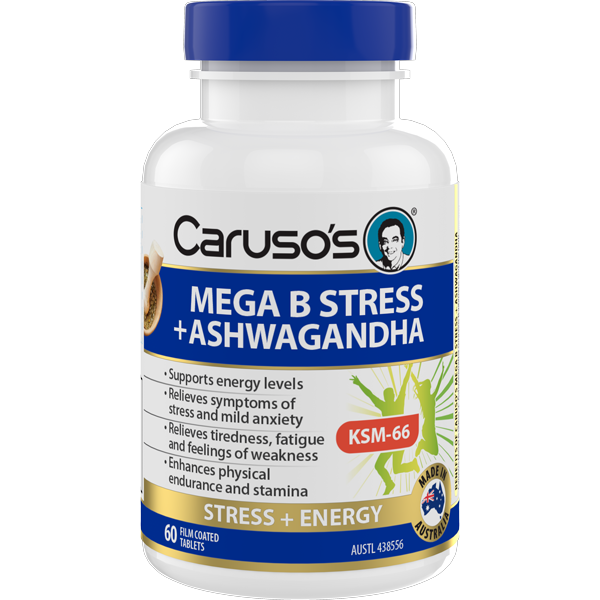 Caruso's MEGA B STRESS + ASHWAGANDHA