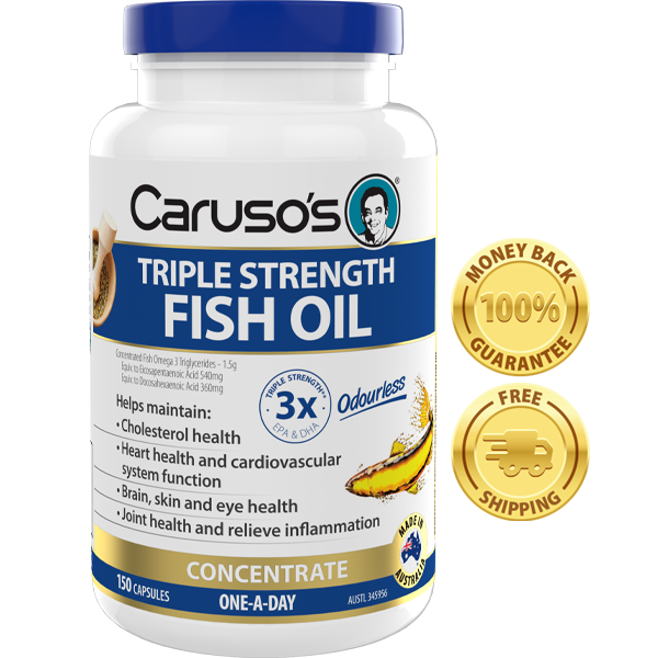 Caruso's Triple Strength Fish Oil Concentrate