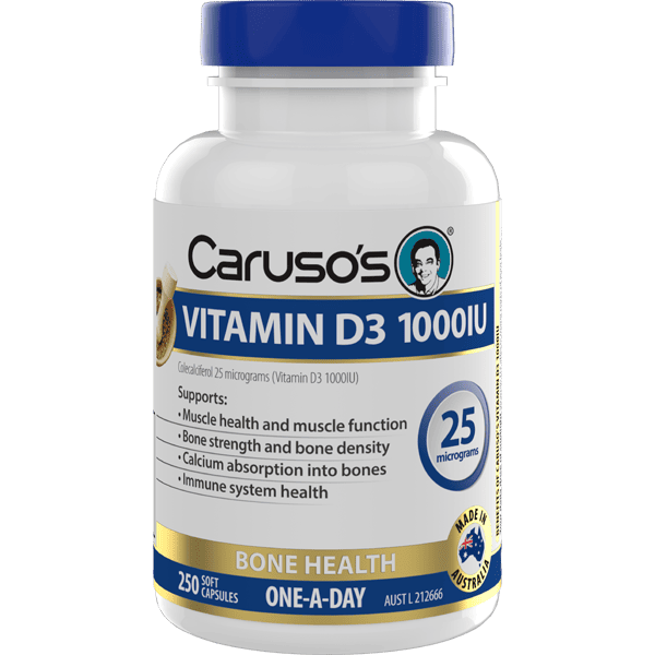 Caruso's Vitamin D3 1000IU
