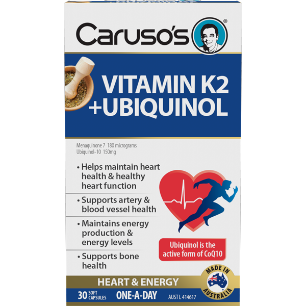 Caruso's Vitamin K2 + Ubiquinol